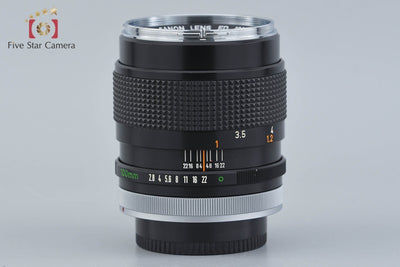 【中古】Canon キヤノン FD 100mm f/2.8