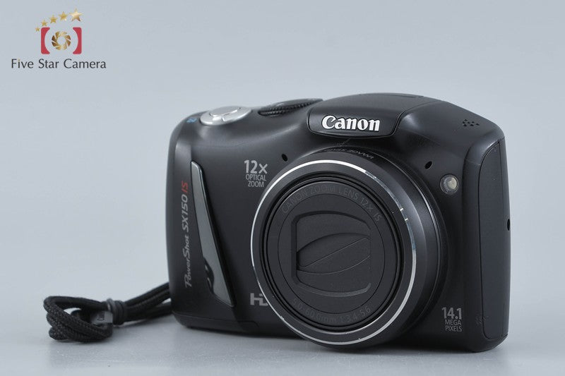 【中古】Canon キヤノン PowerShot SX150 IS コンパクトデジタルカメラ