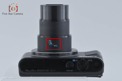 【中古】Canon キヤノン PowerShot SX620 HS ブラック コンパクトデジタルカメラ