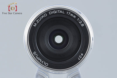 【中古】OLYMPUS オリンパス M.ZUIKO DIGITAL 17mm f/2.8 シルバー