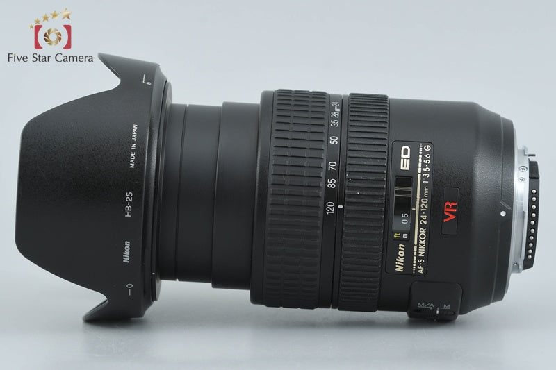 中古】Nikon ニコン AF-S NIKKOR 24-120mm f/3.5-5.6 G ED VR – Five