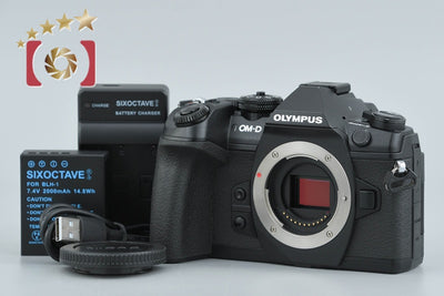 【中古】OLYMPUS オリンパス OM-D E-M1 Mark II ブラック ミラーレス一眼カメラ