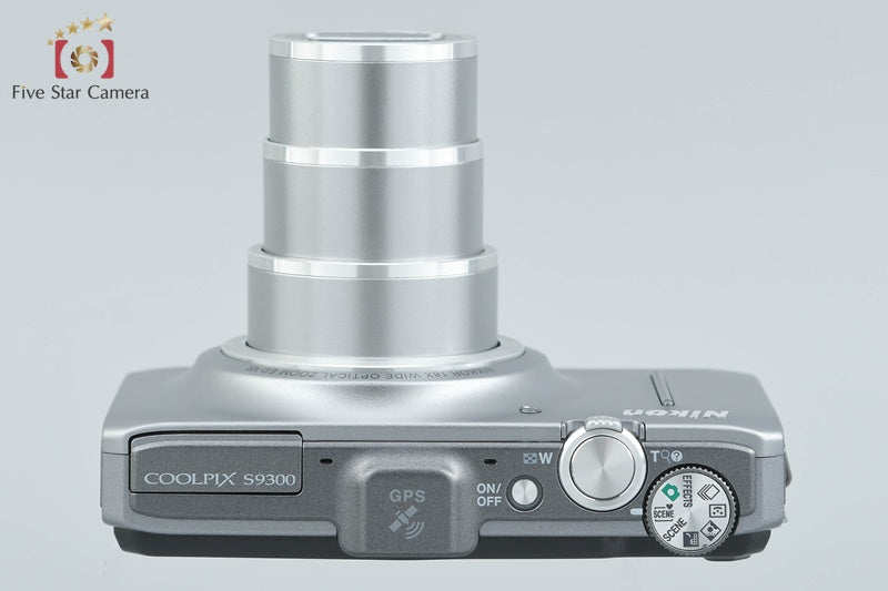 中古】Nikon ニコン COOLPIX S9300 クリスタルシルバー コンパクト