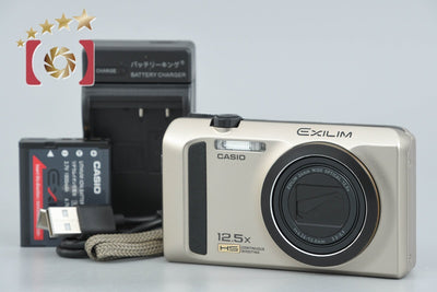 【中古】CASIO カシオ HIGH SPEED EXILIM EX-ZR300 ゴールド コンパクトデジタルカメラ