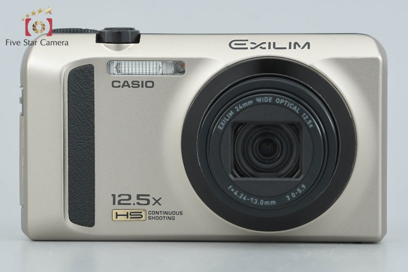 中古】CASIO カシオ HIGH SPEED EXILIM EX-ZR300 ゴールド コンパクト