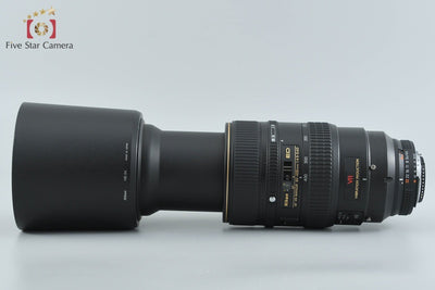 【中古】Nikon ニコン AF NIKKOR 80-400mm f/4.5-5.6 D ED VR