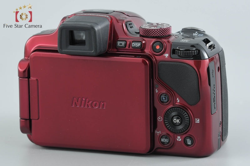 中古】Nikon ニコン COOLPIX P600 レッド コンパクトデジタルカメラ
