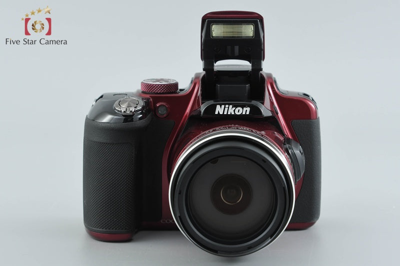 中古】Nikon ニコン COOLPIX P600 レッド コンパクトデジタルカメラ