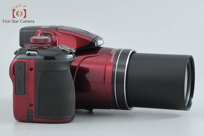 【中古】Nikon ニコン COOLPIX P600 レッド コンパクトデジタルカメラ