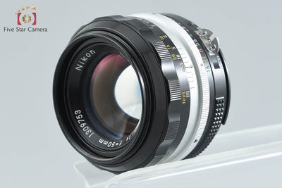 【中古】Nikon ニコン NIKKOR-S.C Auto 50mm f/1.4 Ai改