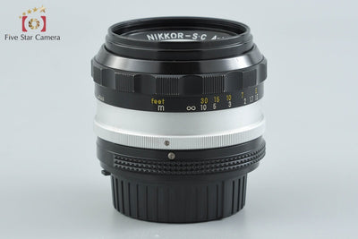 【中古】Nikon ニコン NIKKOR-S.C Auto 50mm f/1.4 Ai改