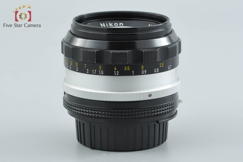 中古】Nikon ニコン NIKKOR-S.C Auto 50mm f/1.4 Ai改 – Five Star