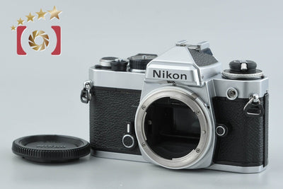 【中古】Nikon ニコン FE シルバー フィルム一眼レフカメラ