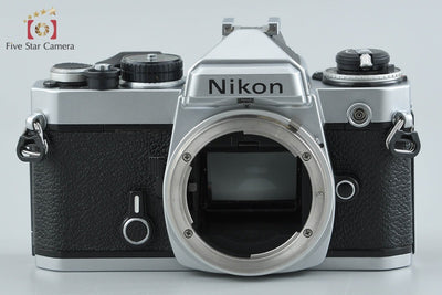【中古】Nikon ニコン FE シルバー フィルム一眼レフカメラ