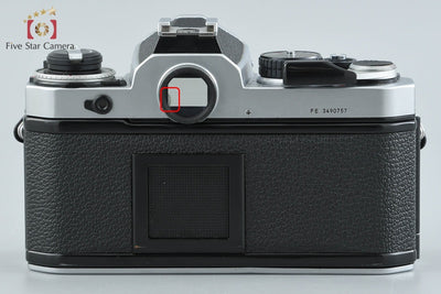 【中古】Nikon ニコン FE シルバー フィルム一眼レフカメラ