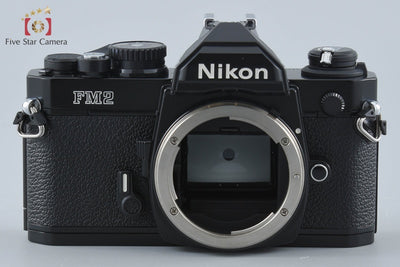 【中古】Nikon ニコン ニューFM2 後期 ブラック フィルム一眼レフカメラ
