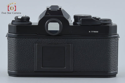 【中古】Nikon ニコン ニューFM2 後期 ブラック フィルム一眼レフカメラ