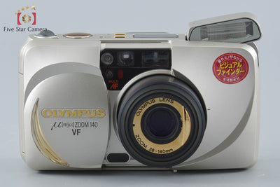 【中古】OLYMPUS オリンパス μ[mju:] ZOOM 140 VF コンパクトフィルムカメラ