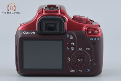 【中古】Canon キヤノン EOS Kiss X50 レッド デジタル一眼レフカメラ