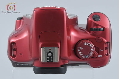【中古】Canon キヤノン EOS Kiss X50 レッド デジタル一眼レフカメラ