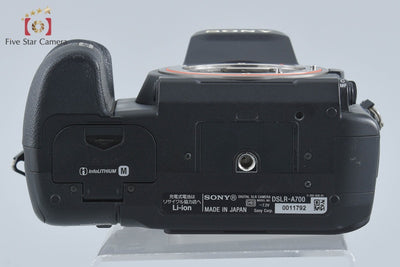 【中古】SONY ソニー α700 DSLR-A700 デジタル一眼レフカメラ