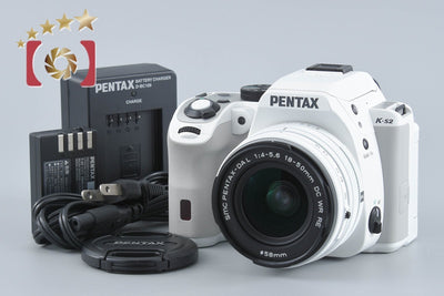 【中古】PENTAX ペンタックス K-S2 18-50 レンズキット ホワイト シャッター回数僅少