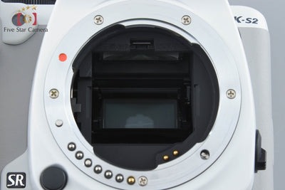 【中古】PENTAX ペンタックス K-S2 18-50 レンズキット ホワイト シャッター回数僅少