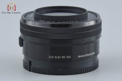 【中古】SONY ソニー E PZ 16-50mm f/3.5-5.6 OSS SELP1650 ブラック