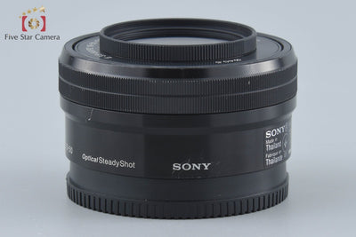 【中古】SONY ソニー E PZ 16-50mm f/3.5-5.6 OSS SELP1650 ブラック