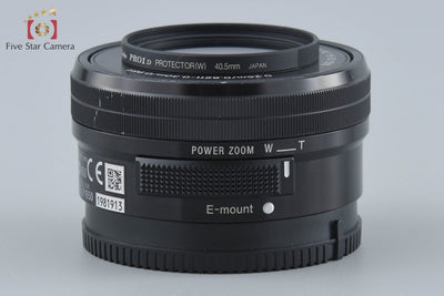 【中古】SONY ソニー E PZ 16-50mm f/3.5-5.6 OSS SELP1650 ブラック