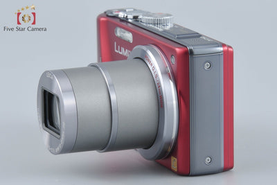 【中古】Panasonic パナソニック LUMIX DMC-TZ20 レッド コンパクトデジタルカメラ 元箱付き