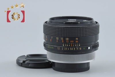 【中古】Canon キヤノン FD 55mm f/1.2 S.S.C.