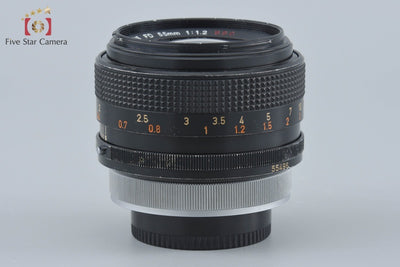 【中古】Canon キヤノン FD 55mm f/1.2 S.S.C.