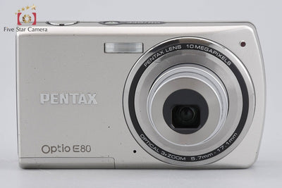 【中古】PENTAX ペンタックス Optio E80 コンパクトデジタルカメラ