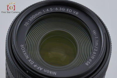 【中古】Nikon ニコン AF-P DX NIKKOR 70-300mm f/4.5-6.3 G ED VR