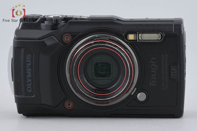 【中古】OLYMPUS オリンパス TOUGH TG-6 工一郎 ブラック 工事現場用 コンパクトデジタルカメラ