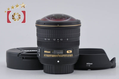 【中古】Nikon ニコン AF-S FISHEYE NIKKOR 8-15mm f/3.5-4.5 E ED
