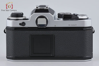 【中古】Nikon ニコン FE シルバー フィルム一眼レフカメラ