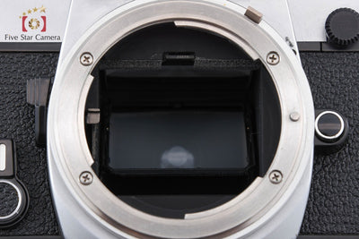 【中古】Nikon ニコン FE シルバー フィルム一眼レフカメラ