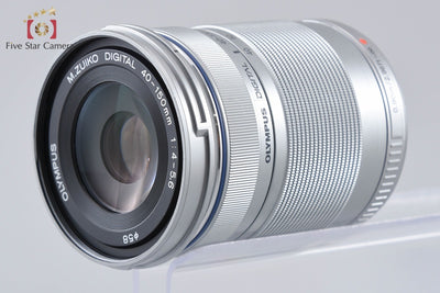 【中古】OLYMPUS オリンパス M.ZUIKO DIGITAL ED 40-150mm f/4-5.6 R シルバー