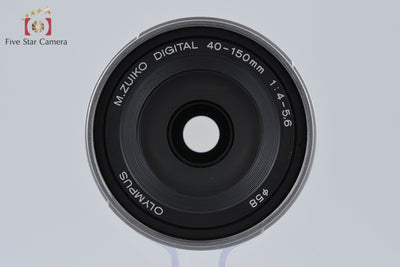 【中古】OLYMPUS オリンパス M.ZUIKO DIGITAL ED 40-150mm f/4-5.6 R シルバー