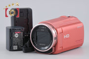 【中古】SONY ソニー HANDYCAM HDR-CX535 ピンク デジタルビデオカメラ