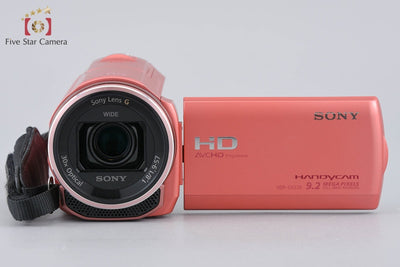 【中古】SONY ソニー HANDYCAM HDR-CX535 ピンク デジタルビデオカメラ