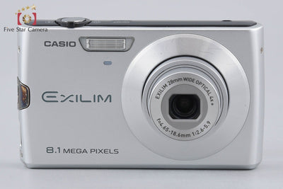 【中古】Casio カシオ EXILIM EX-Z150 シルバー コンパクトデジタルカメラ 元箱付き