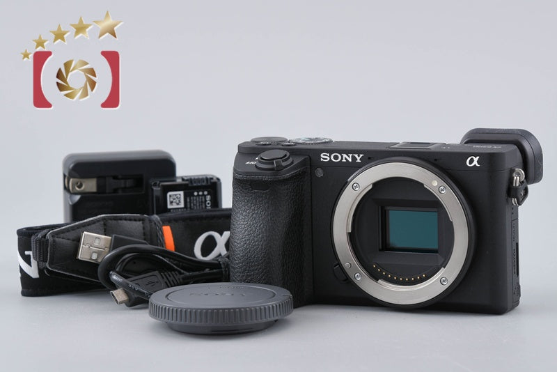 【中古】SONY ソニー α6500 ILCE-6500 ブラック ミラーレス一眼カメラ シャッター回数僅少