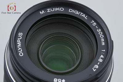 【中古】OLYMPUS オリンパス M.ZUIKO DIGITAL ED 75-300mm f/4.8-6.7 II