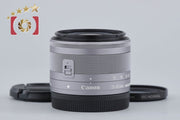 【中古】Canon キヤノン EF-M 15-45mm f/3.5-6.3 IS STM シルバー