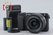【中古】SONY ソニー α NEX-3N パワーズームレンズキット ブラック シャッター回数僅少
