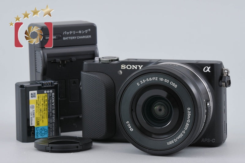 【中古】SONY ソニー α NEX-3N パワーズームレンズキット ブラック シャッター回数僅少