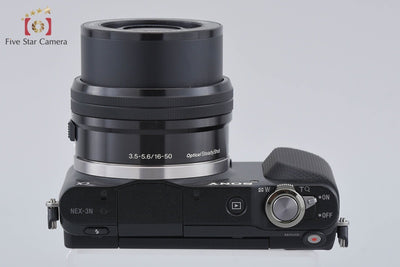 【中古】SONY ソニー α NEX-3N パワーズームレンズキット ブラック シャッター回数僅少